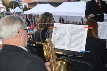 Concierto de la Banda Municipal y Feria de Artesanía en Los Llanos de Telde (Foto Francisco Javier Santana y TA)